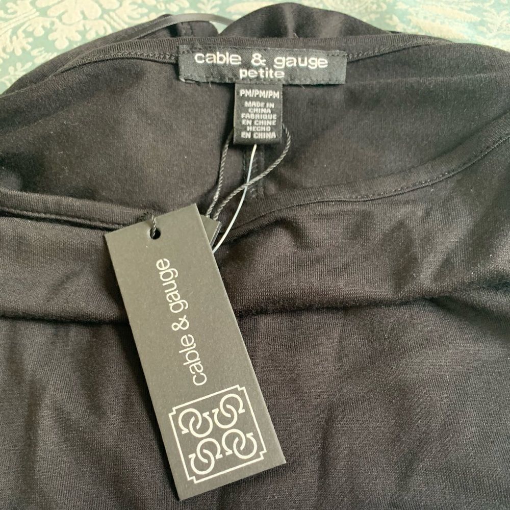 NWT Cable & Gauge open sleeve blouse - Picture 7 of 7